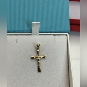 Gold Cross Pendant 10k, New